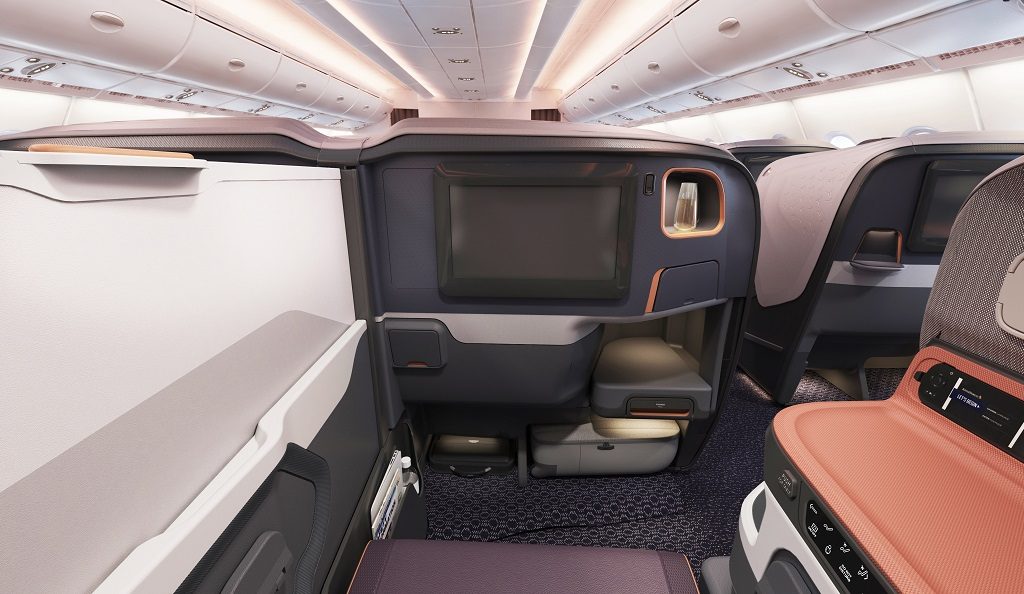 Project Name: Singapore Airlines A380 Business Class Cabin