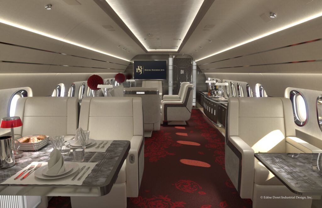 Design Et Al Dragon Rose By Boeing Business Jets And Edese Doret Industrial Design Inc