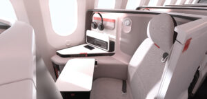unum aircraft seating