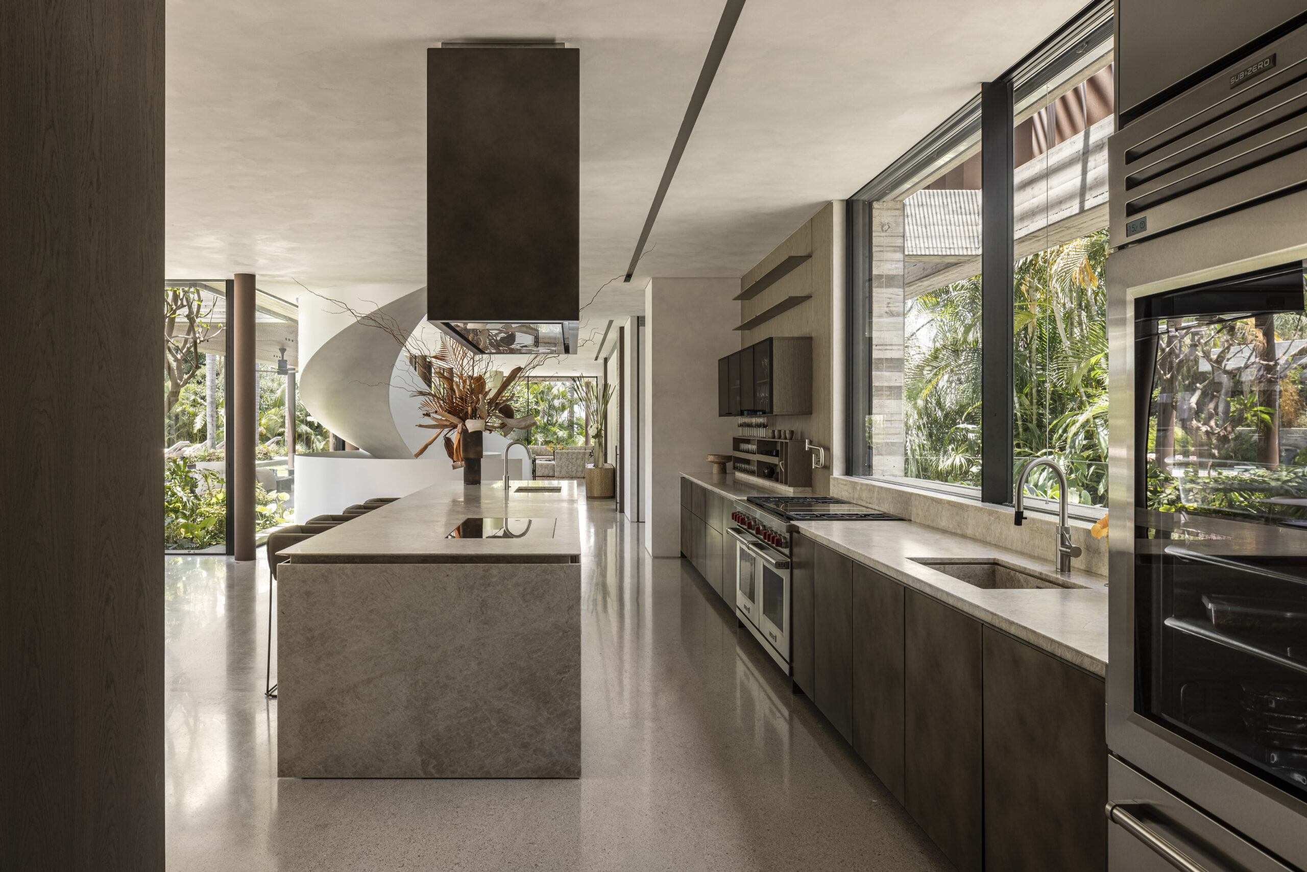 Luxury Residence - Global OBERSON Architects Concrete Palm Villa 3