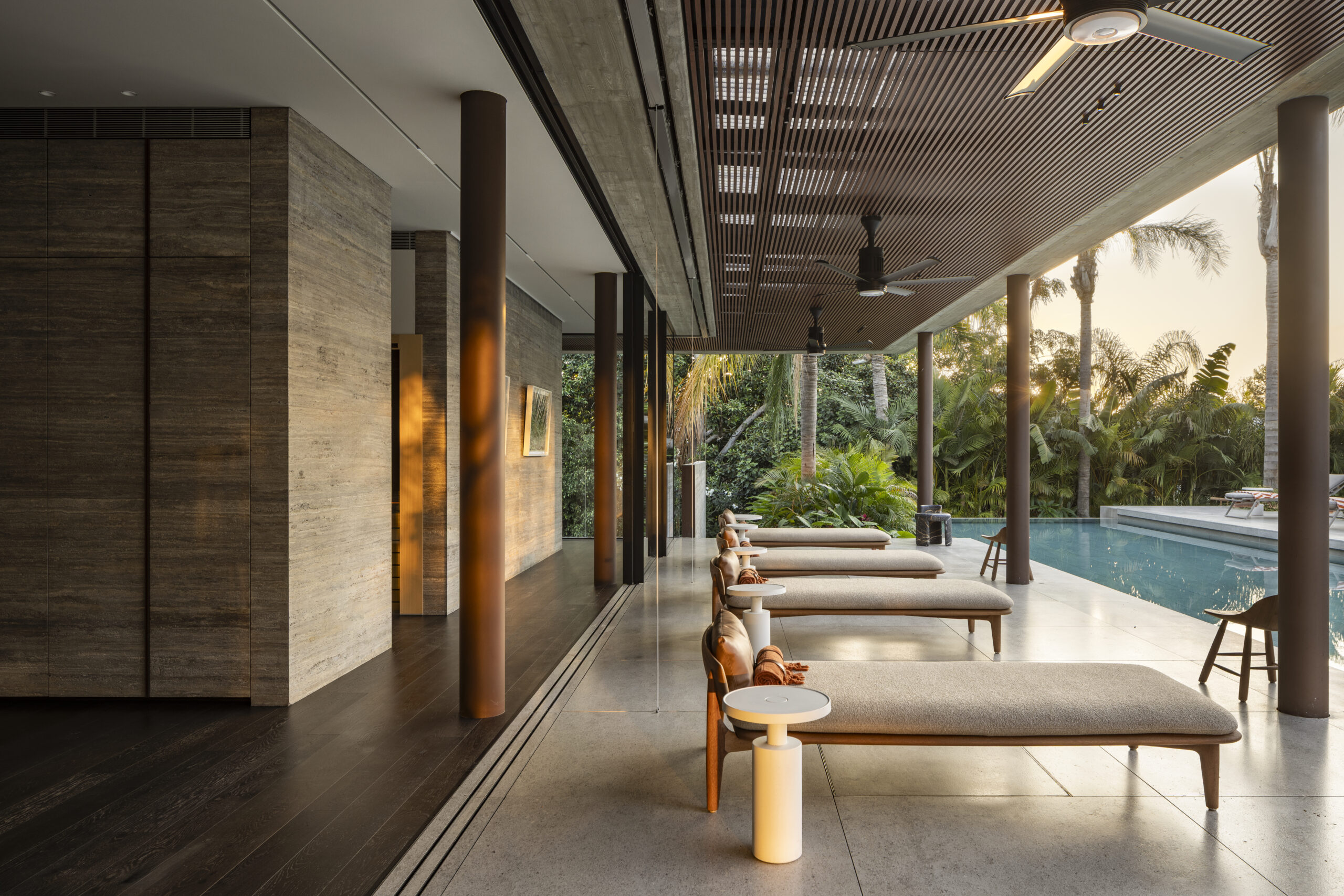 Luxury Residence - Global OBERSON Architects Concrete Palm Villa 5