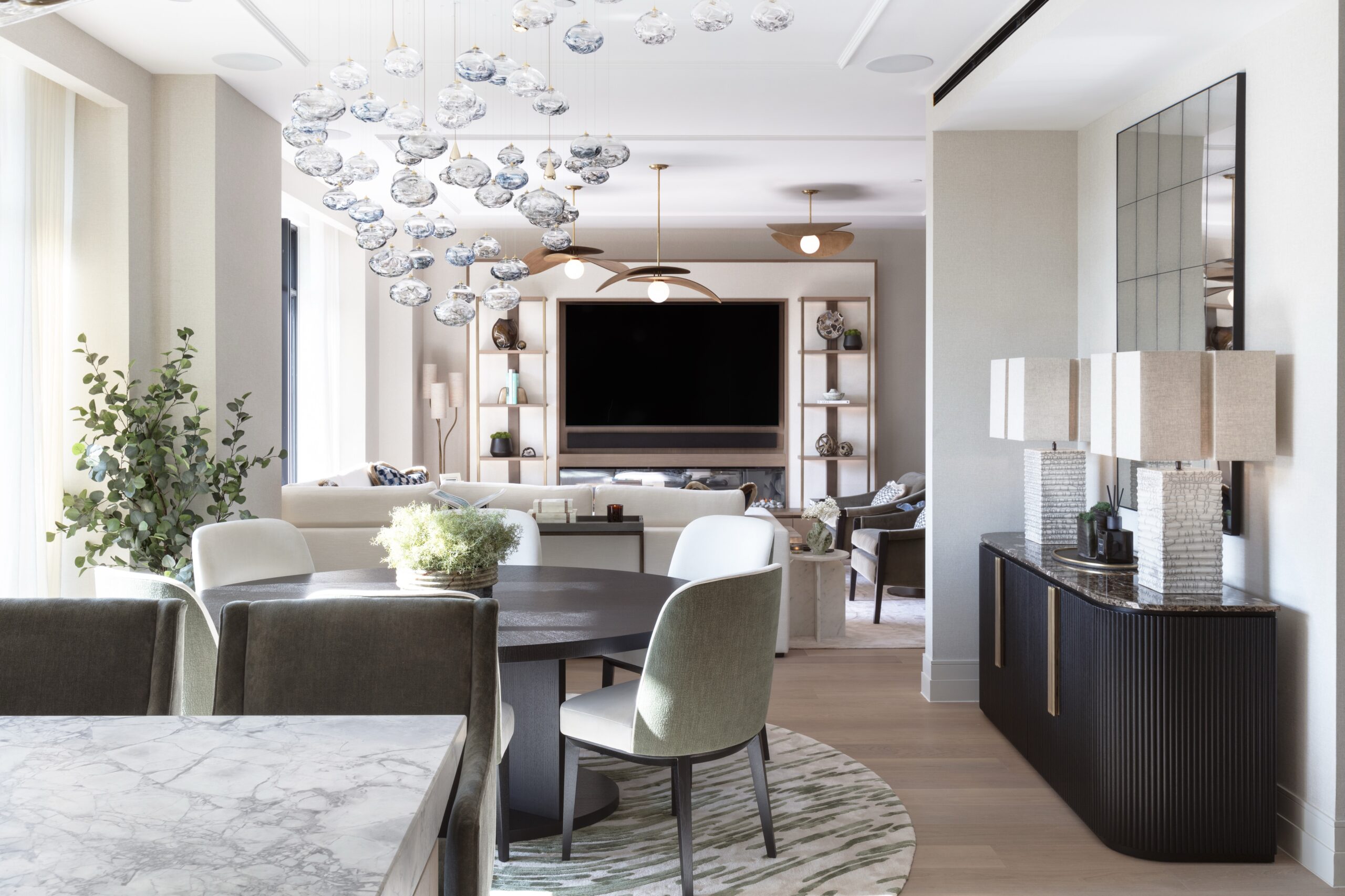 Living Space London Kensington Luxury Apartment by Nineteen Interiors 4 Nineteen Interiors
