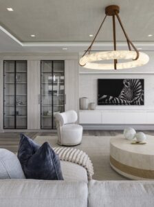 Sarah Z Designs Bellini Project living room